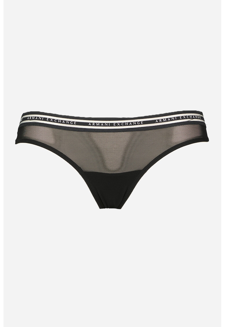 Chiloti de plasa cu banda logo in talie