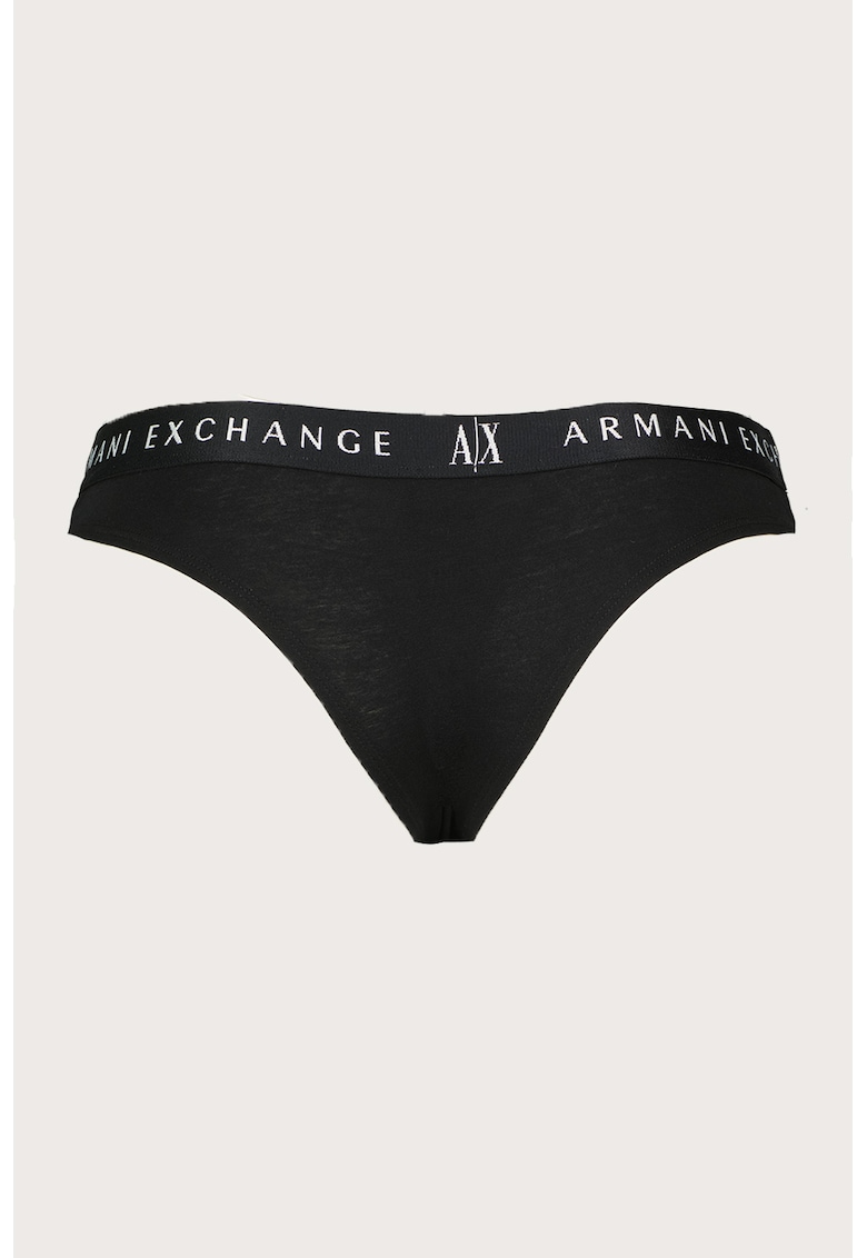 Chiloti brazilieni cu banda logo in talie