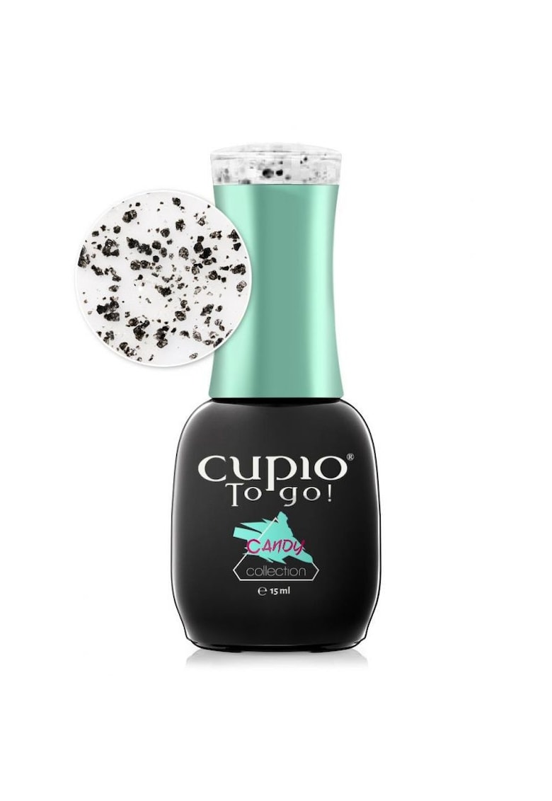 Oja semipermanenta To Go! Candy Collection - Black Splash 15 ml -