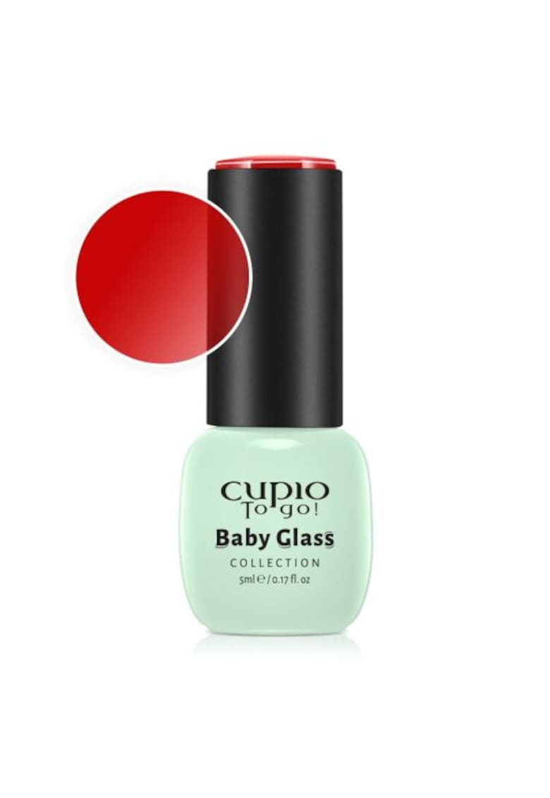 Oja semipermanenta Baby Glass Collection - Luminous Red 5 ml -