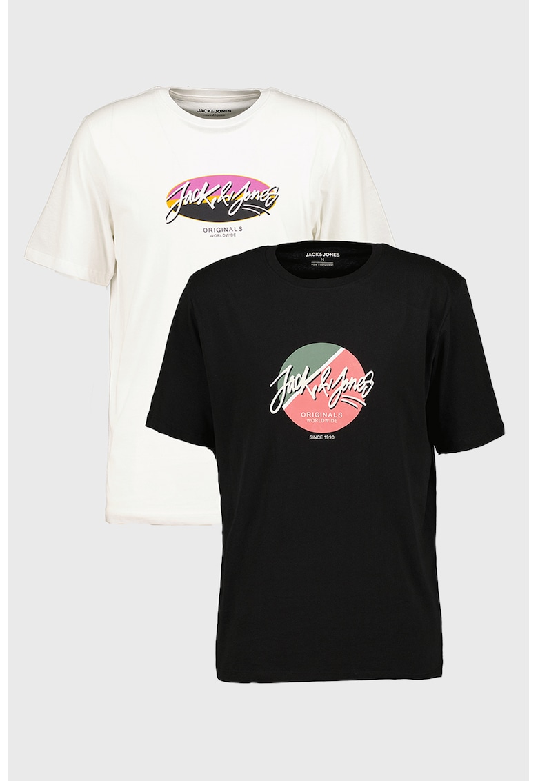 Set de tricouri cu imprimeu logo Tampa - 2 piese