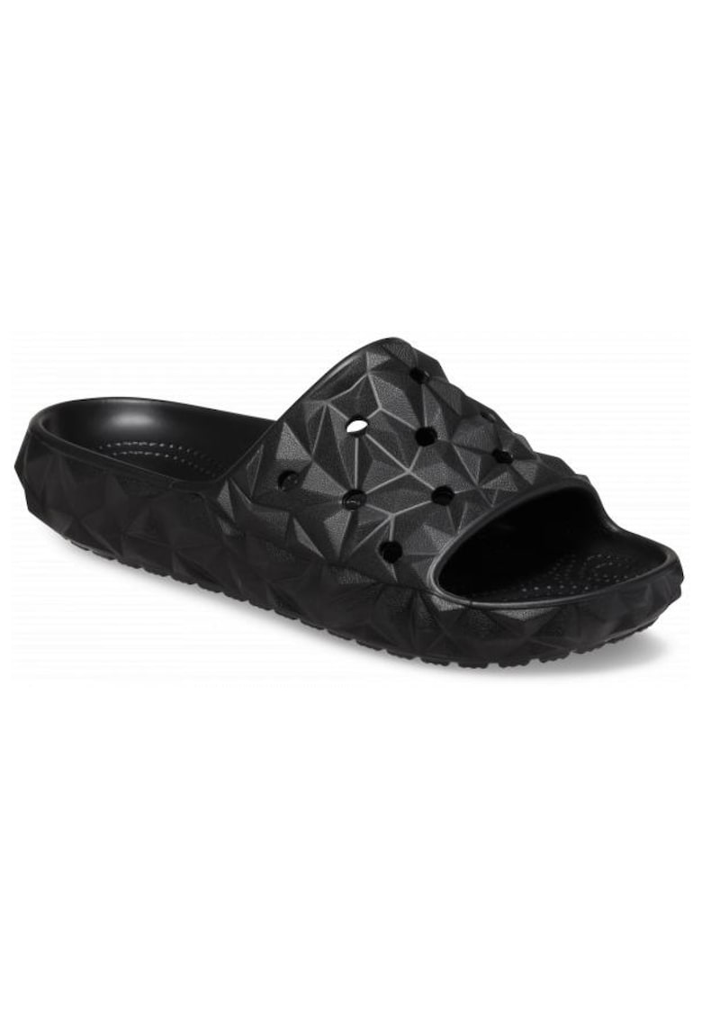 Saboti Femei - Classic Geometric V2 209608 Slide - Negru