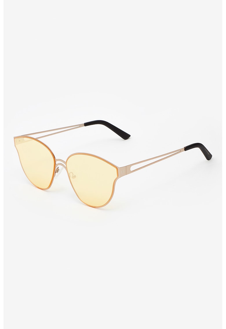 Слънчеви очила Cat-Eye с плътен цвят