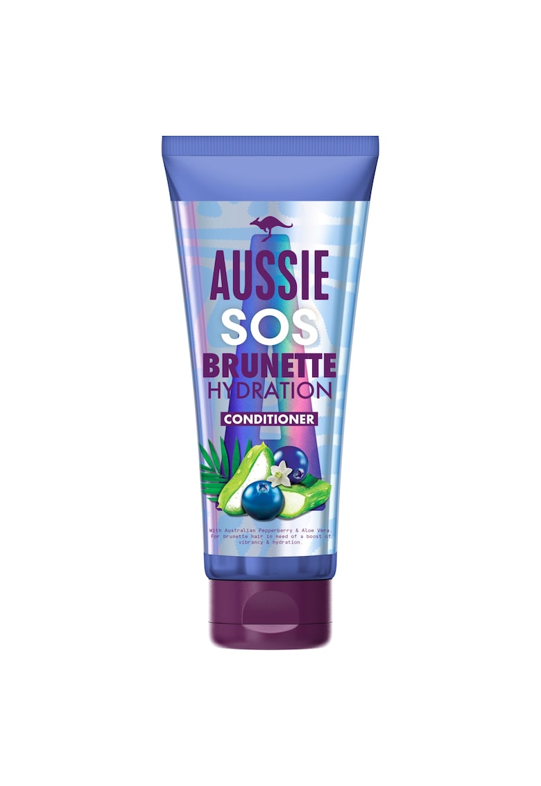 Balsam vegan hidratant pentru par brunet SOS - 200 ml