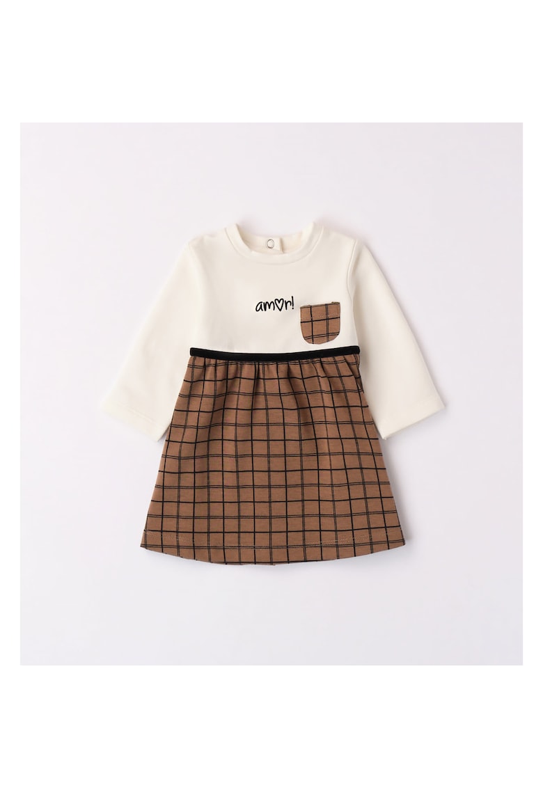 Rochita cu model jaquard pentru bebe fetita - 4.7264