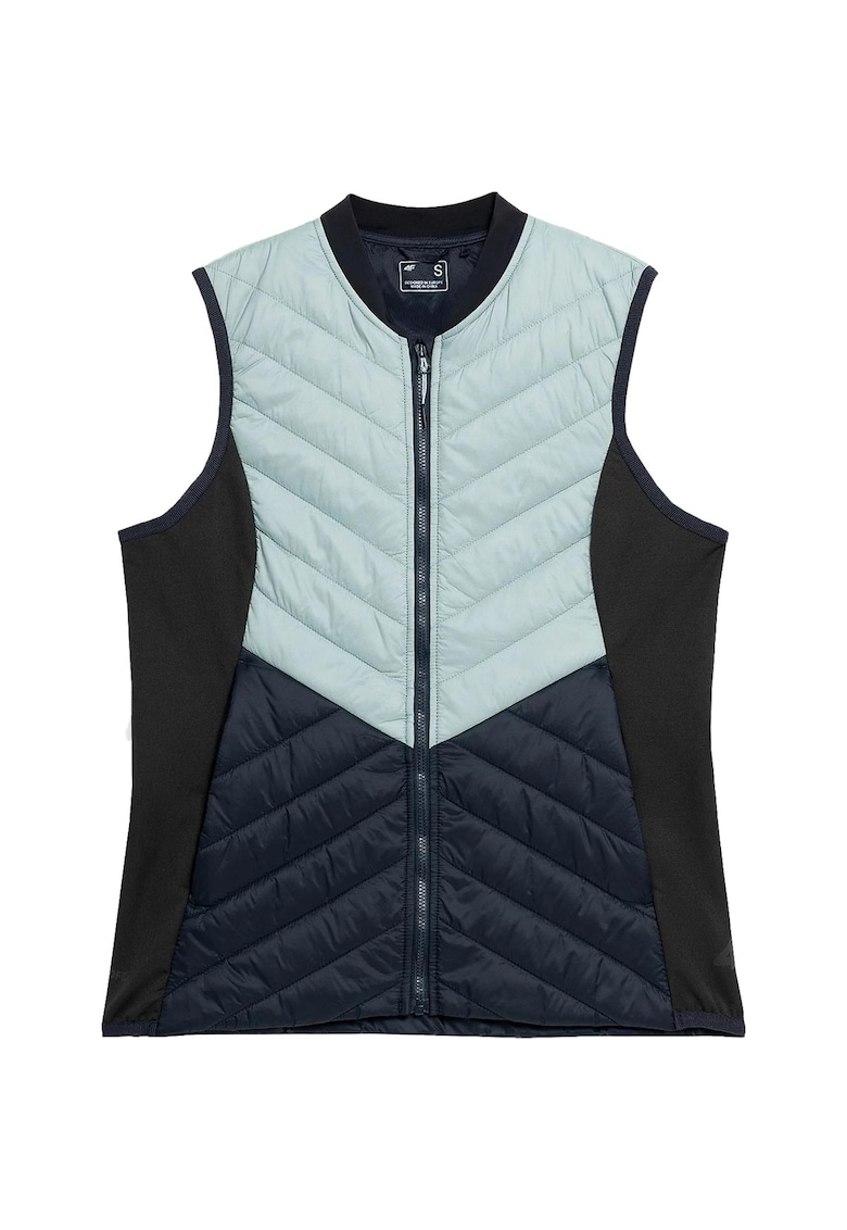 Vesta femei - Ultralight - PrimaLoft - Verde/Albastru