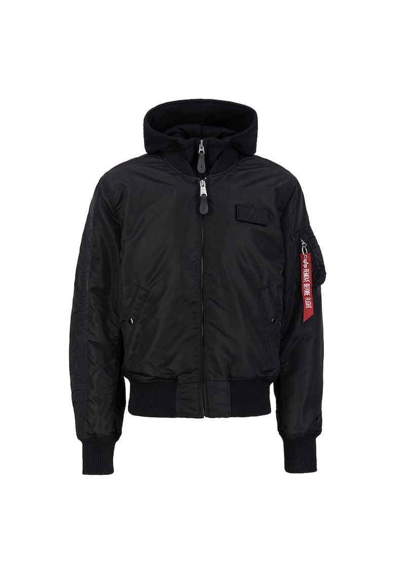 Alpha Industries Geaca - Nylon - Negru - Negru