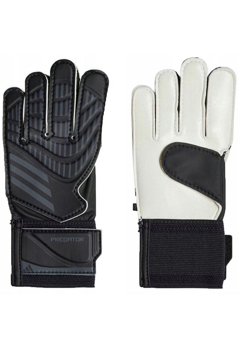 Manusi portar pentru juniori - Spuma/Sintetic - Alb/Negru -