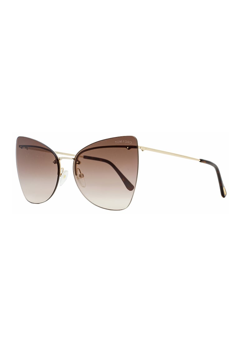 Ochelari de soare cat-eye cu lentile in degrade