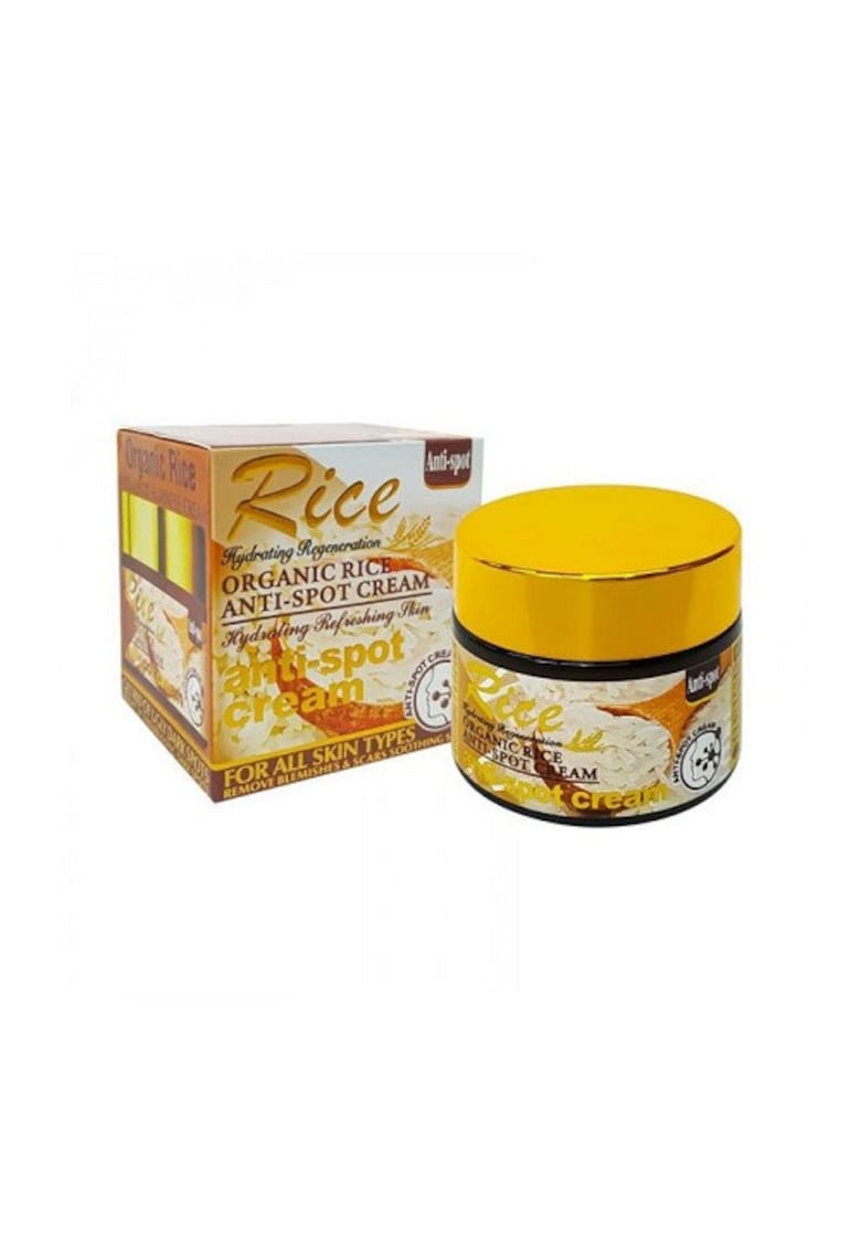 Crema anti pete -  Rice Anti Spot - Toate tipurile de ten - 55 g Crema anti pete -  Rice Anti Spot - Toate tipurile de ten - 55 g