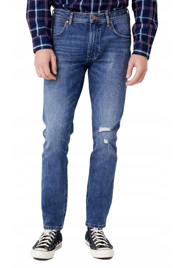 Blugi barbati - Bumbac - Albastru -