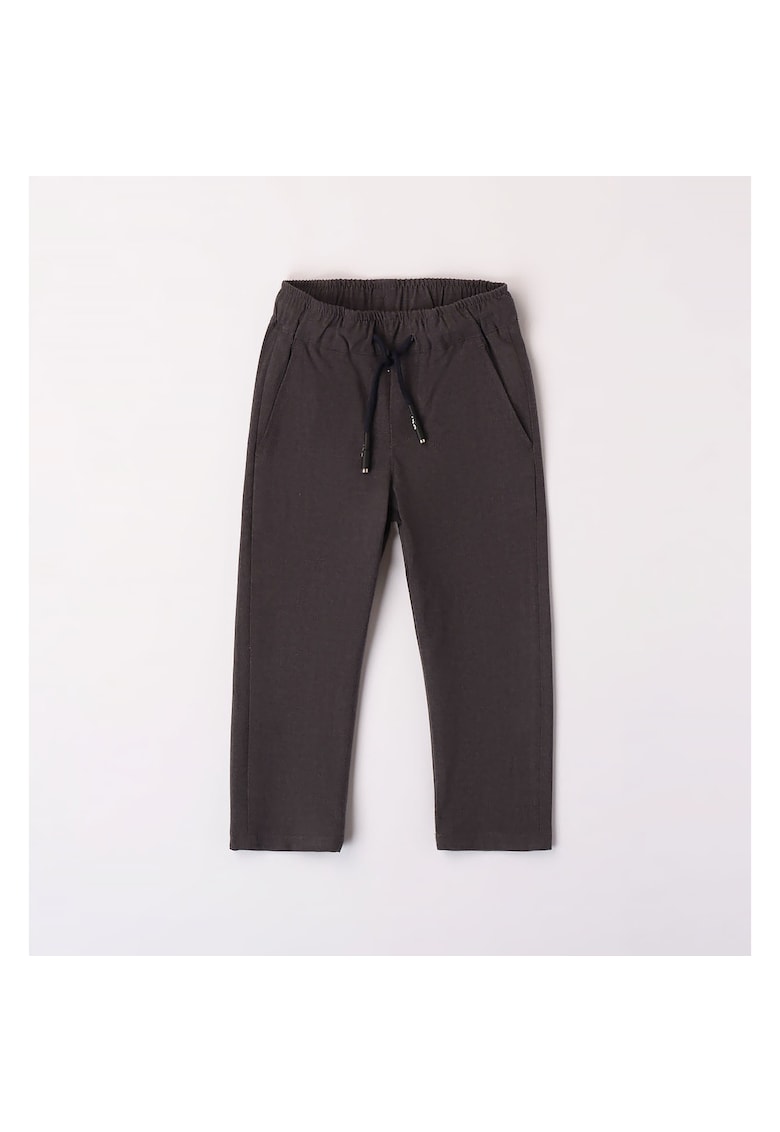 Pantaloni cu snur pentru baieti - 4.7456 - Gri