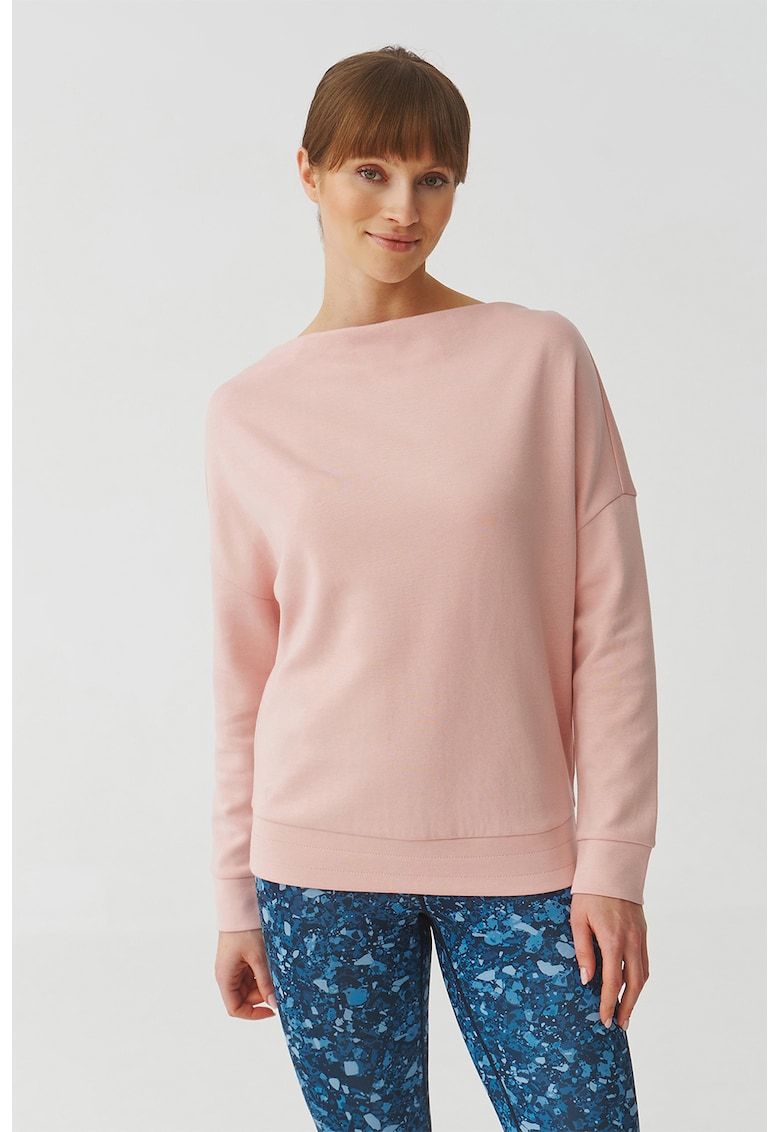 Bluza de trening cu decolteu barcuta Silvana