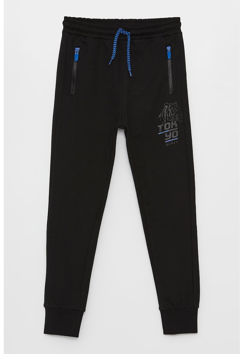 Pantaloni de trening cu snur de ajustare in talie