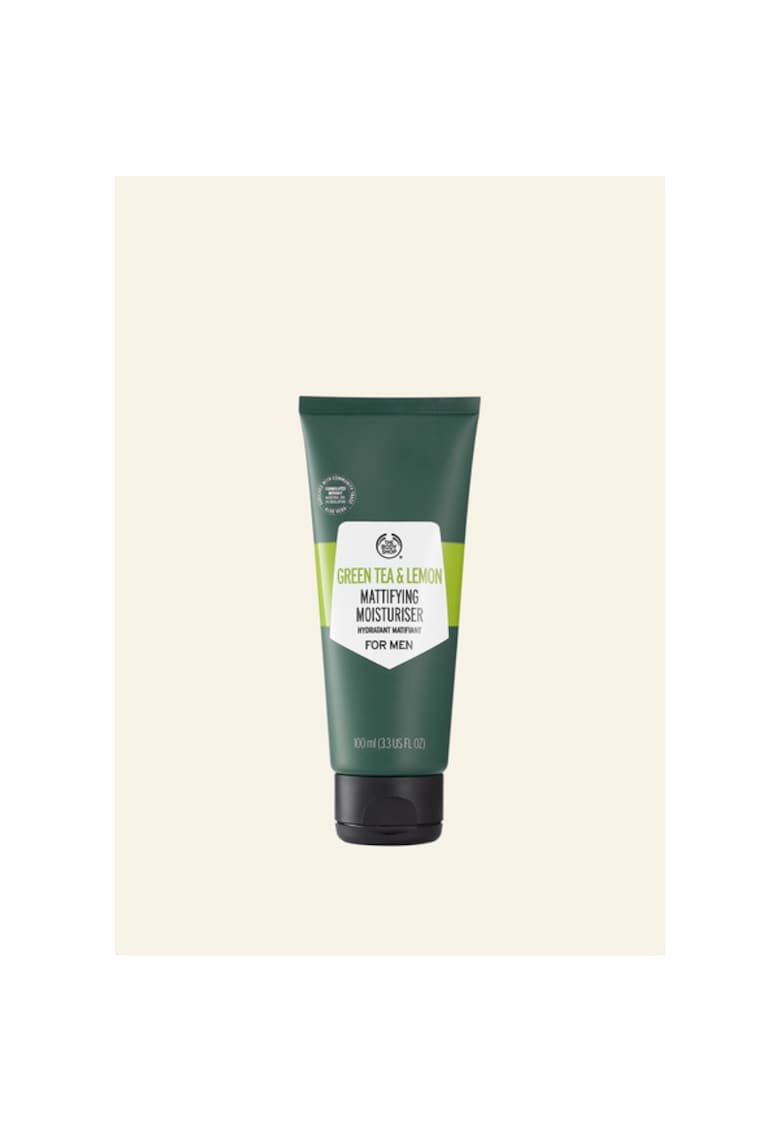 Hidratant matifiant pentru tenul barbatilor Green Tea & Lemon - 100 ml