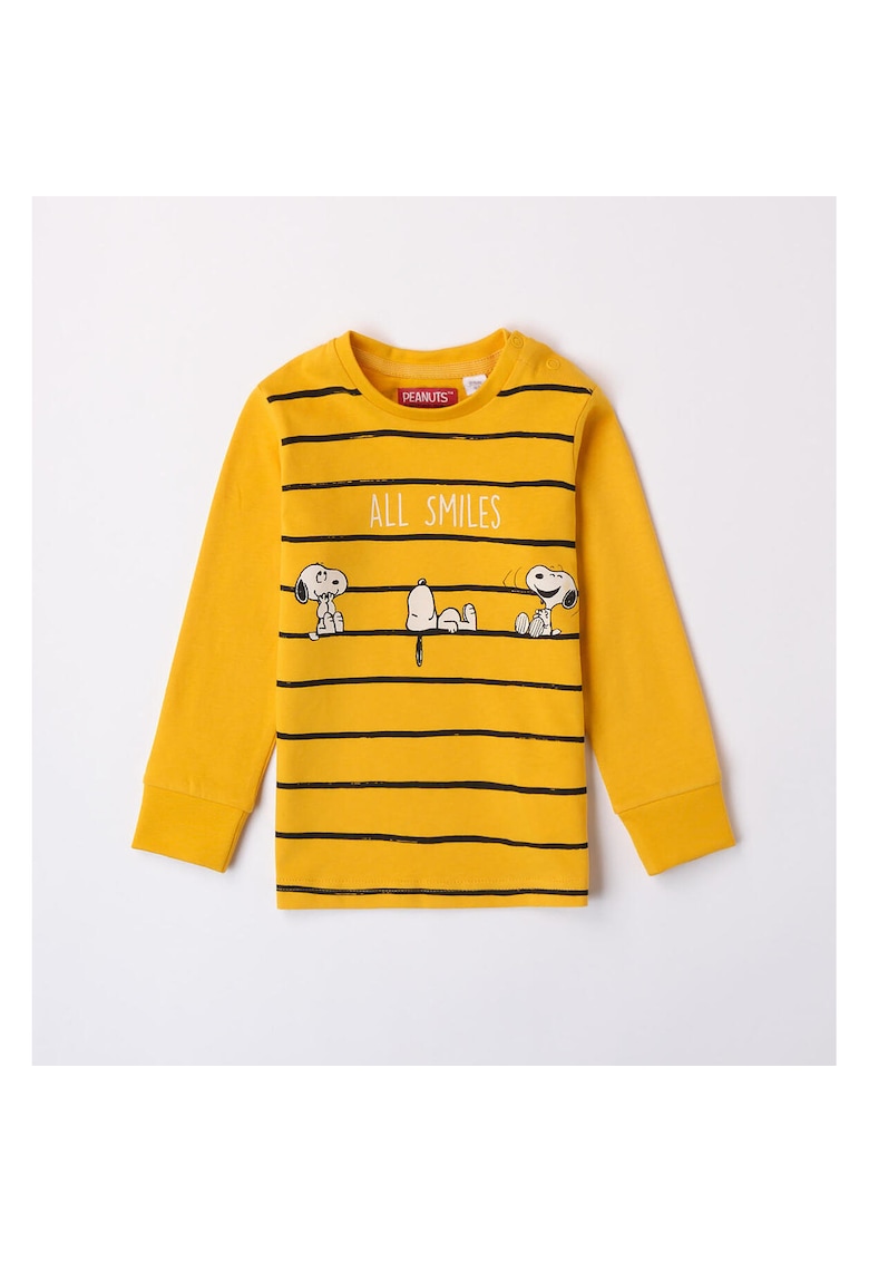 Bluza cu imprimeu pentru baieti - 0.7106 - Galben