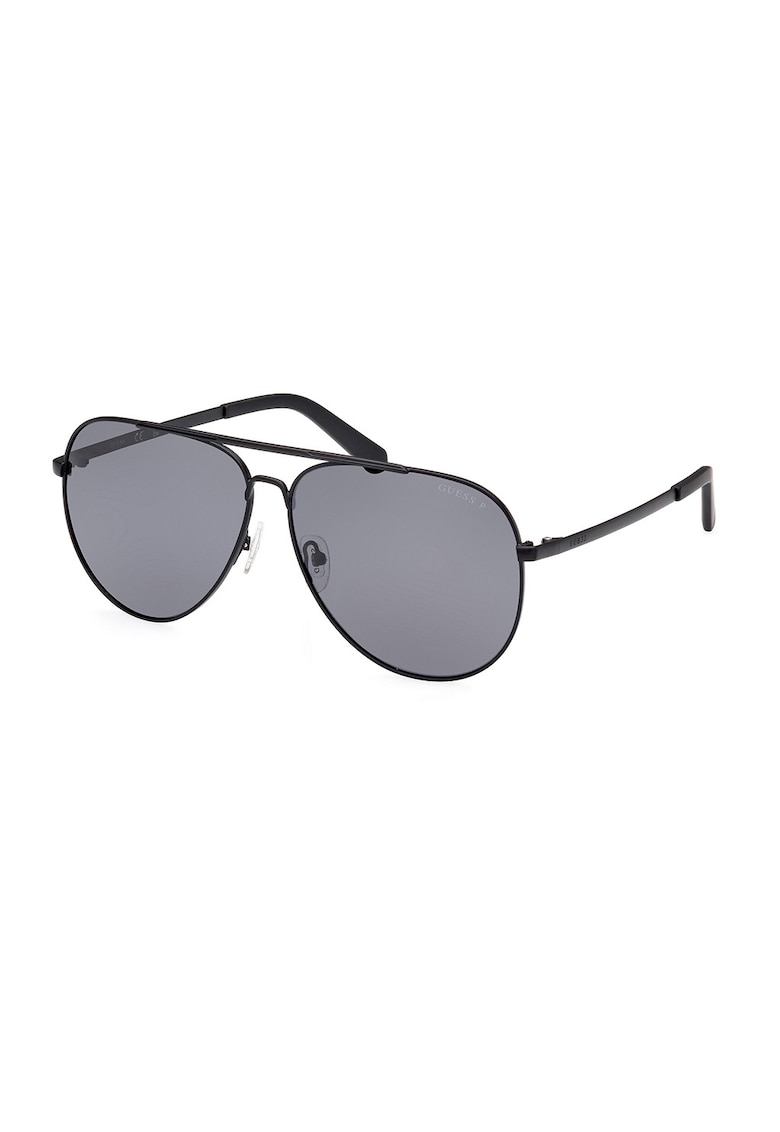 Ochelari de soare aviator cu rama metalica si lentile polarizate