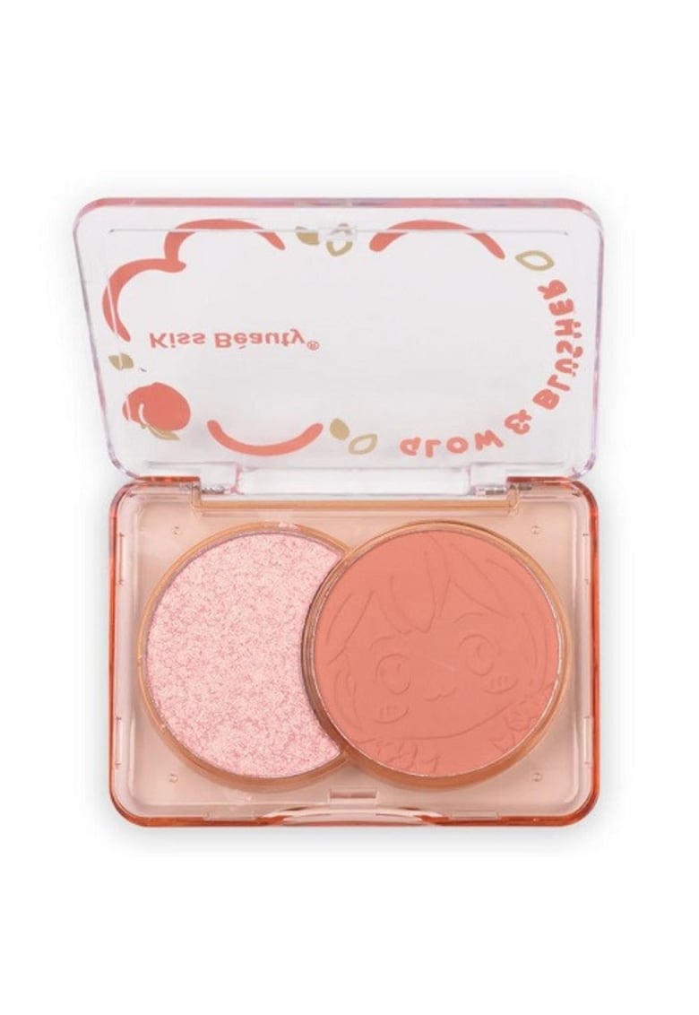 Paleta Iluminator si Fard Obraz - Glow Blush - 02 - 8 g
