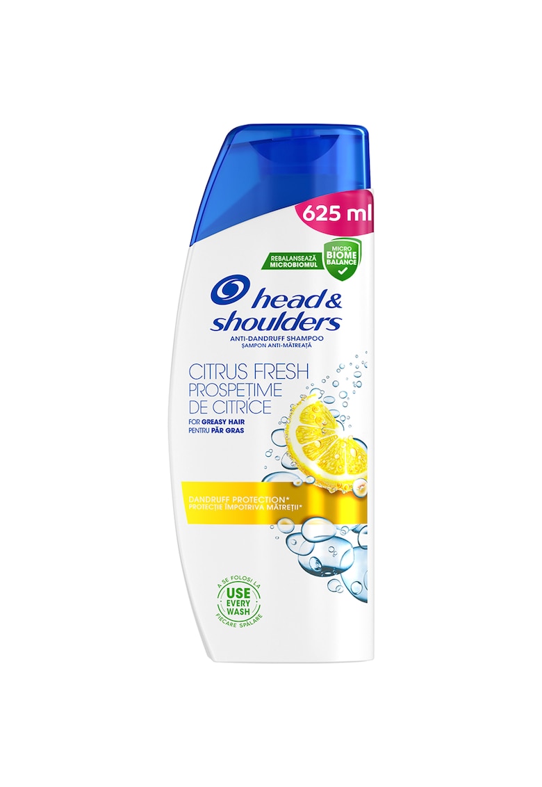 Sampon anti-matreata Head & Shoulders Citrus Fresh pentru par gras