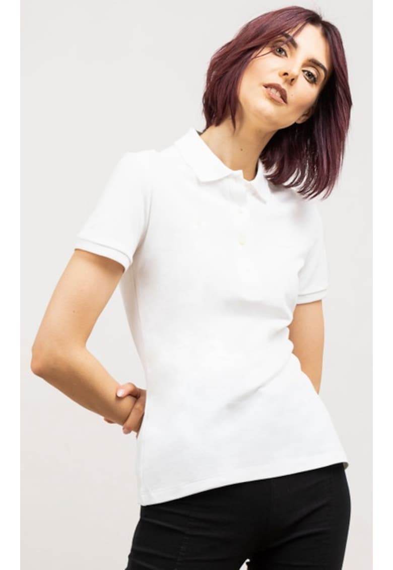 Tricou bumbac alb - Alb