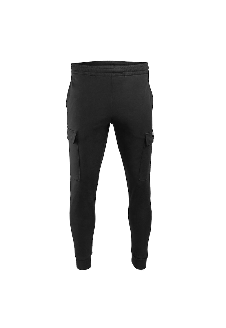 Pantaloni trening barbati Emporio Armani bumbac - negru