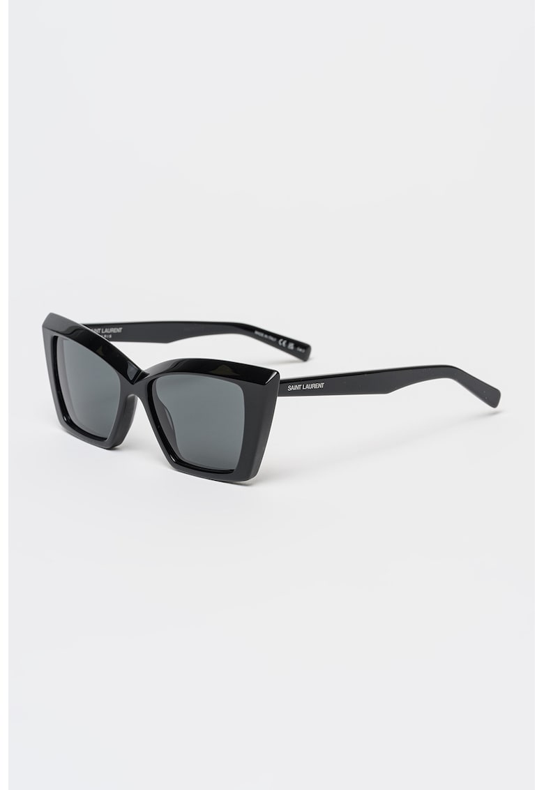 Ochelari de soare cat-eye cu lentile uni