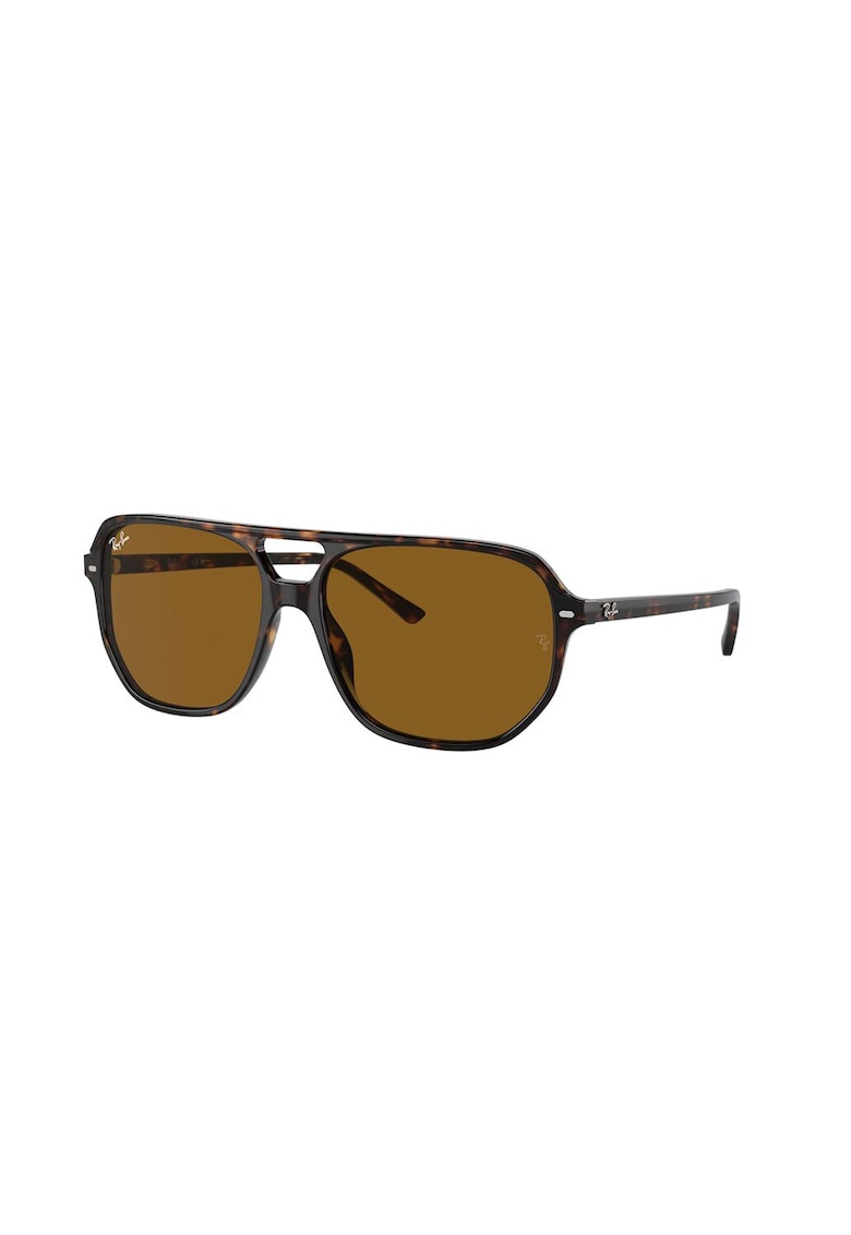Унисекс овални слънчеви очила с плътен цвят