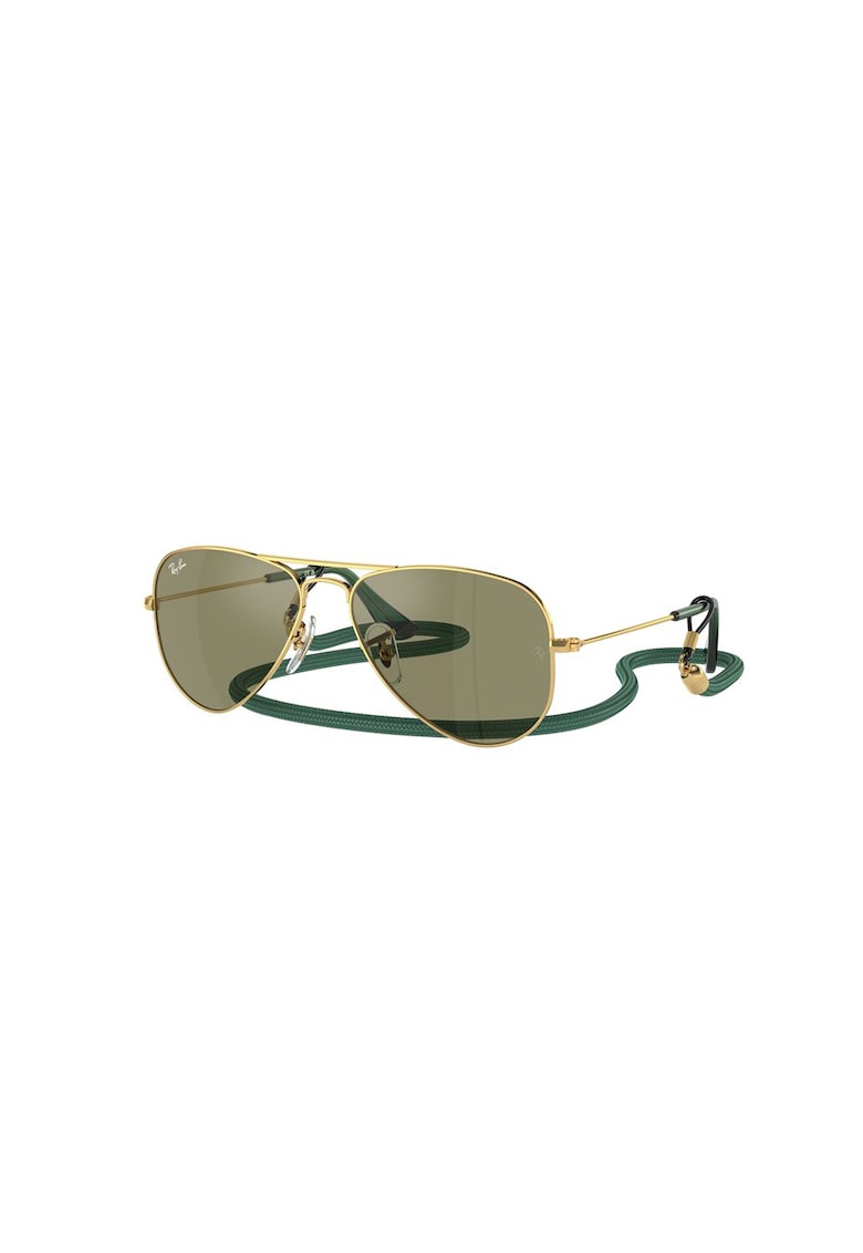 Ochelari de soare aviator cu rama metalica