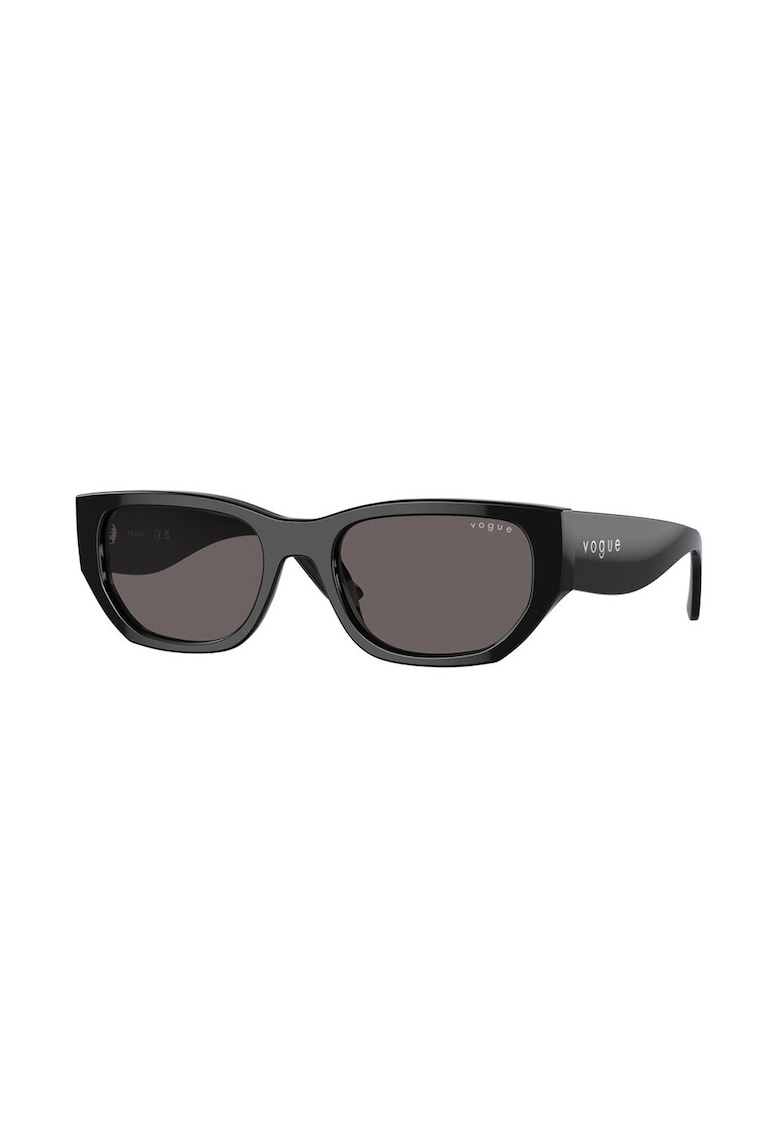 Ochelari de soare dreptunghiulari - Negru