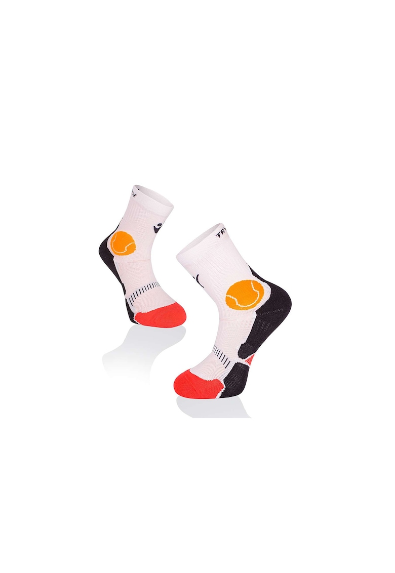 Sosete pentru tenis Fusion Rosu Portocaliu Negru - Multicolor