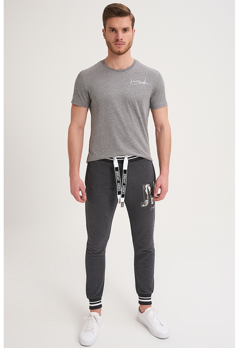 Pantaloni de trening din bumbac organic cu buzunare laterale