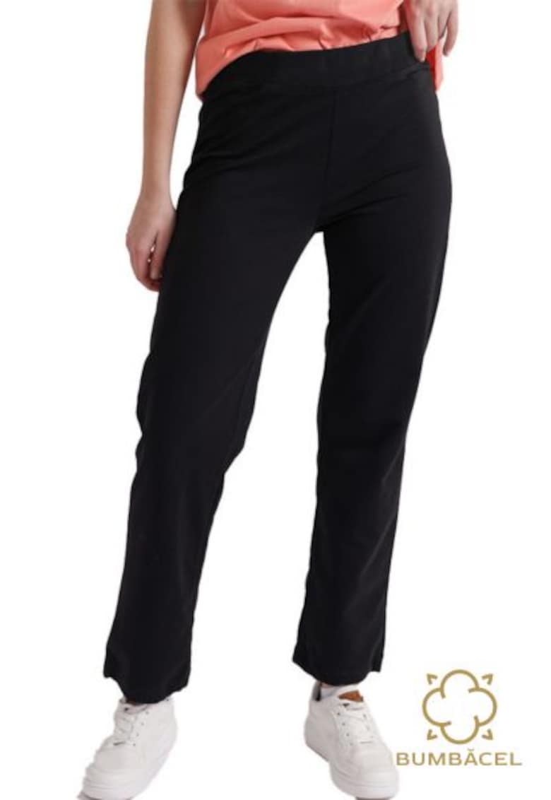 Pantaloni evazati uniton - Negru