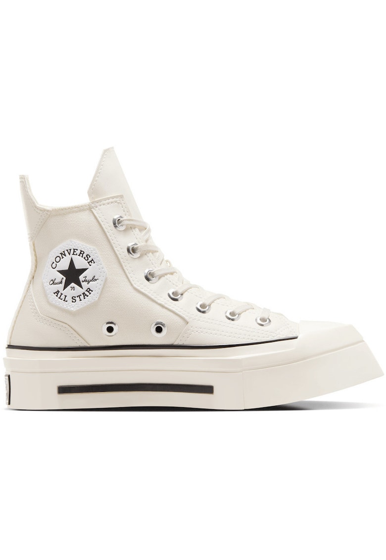Pantofi sport cu platforma patrata Chuck 70 De Luxe - Bej