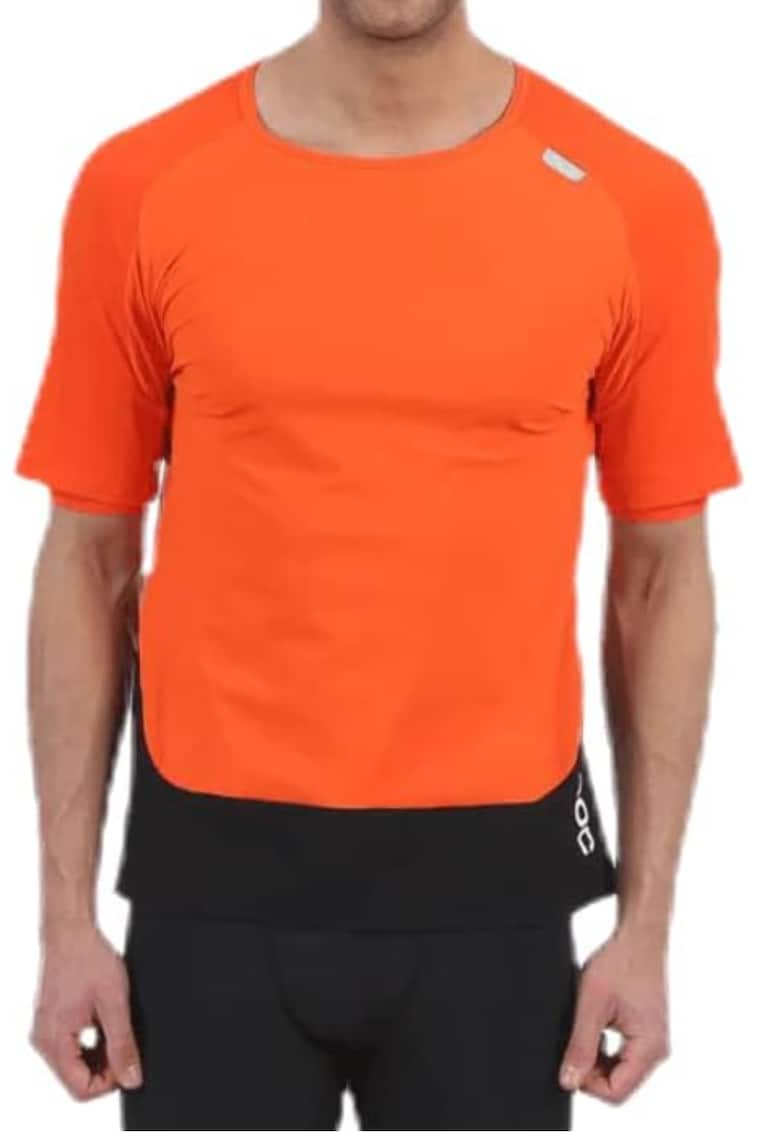 Tricou sport barbati Resistance Pro XC - poliamida/elastan - portocaliu -