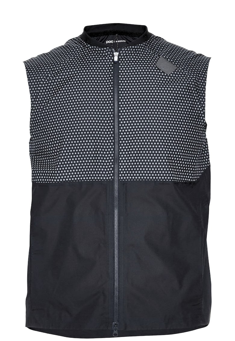 Vesta sport barbati Montreal - Poliamida - reflectorizanta - negru -