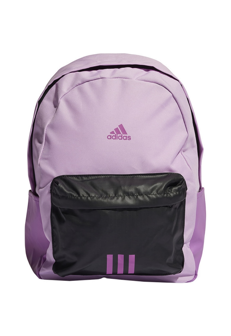 Rucsac - poliester - 44 x 36 x 15 cm - mov/negru