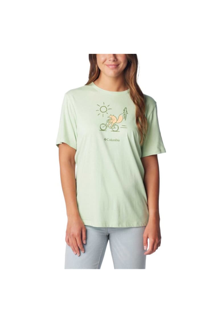 Tricou Bluebird Day Relaxed - Verde