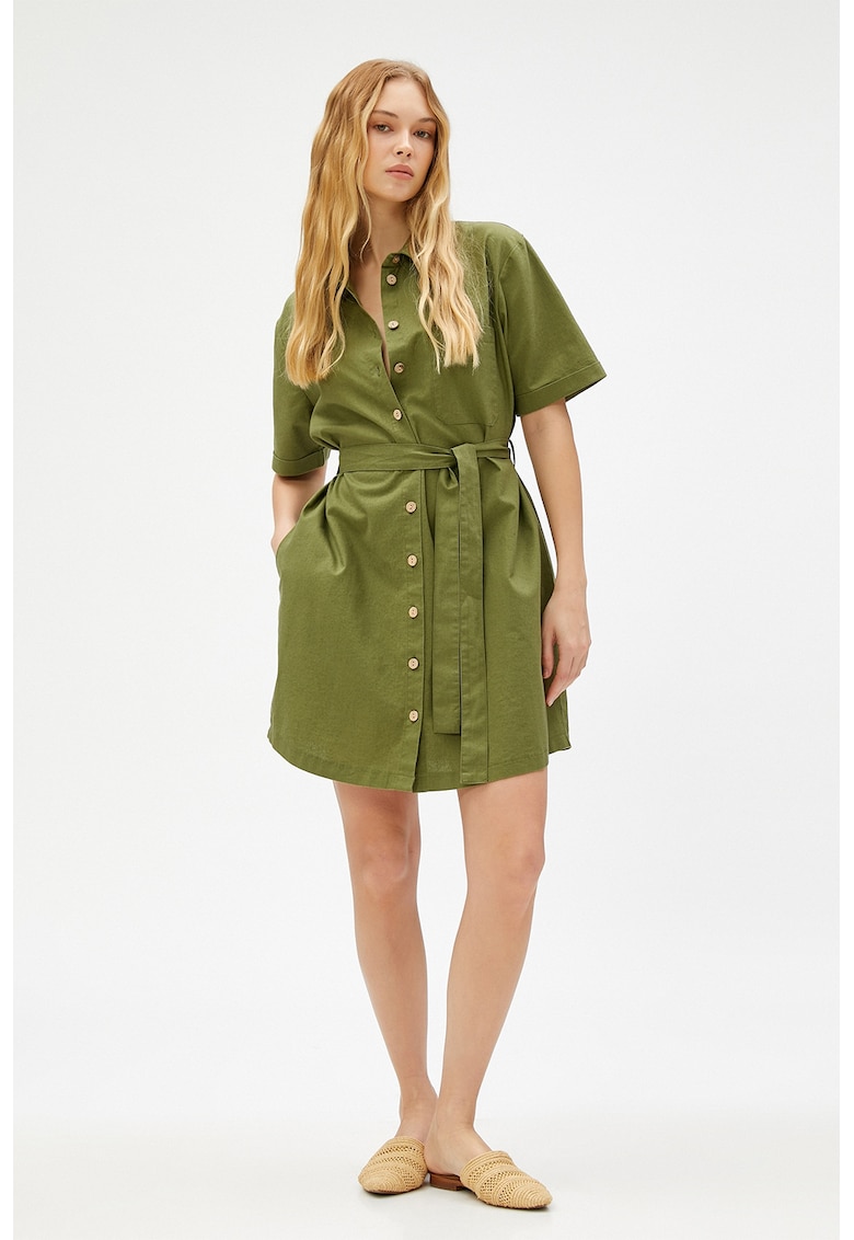 Rochie-camasa de in si bumbac