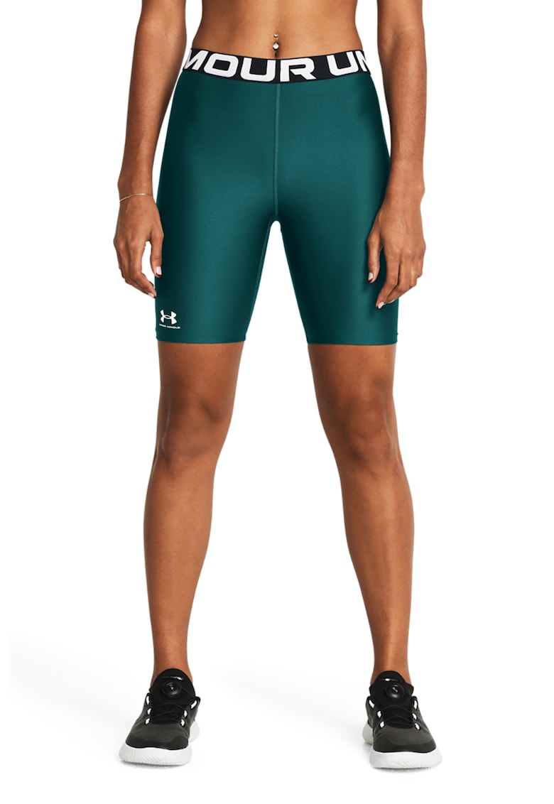 Colanti scurti cu banda logo pentru fitness Authentics