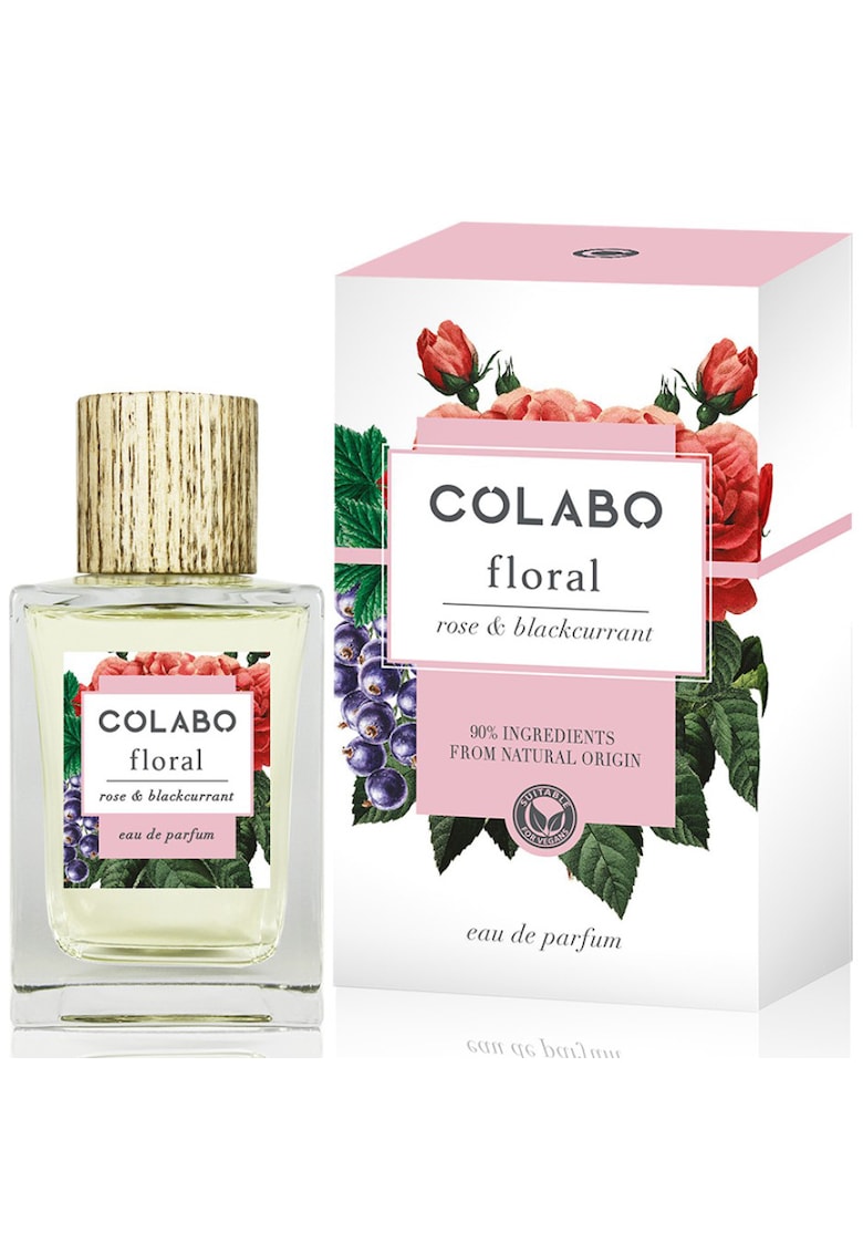 Apa de parfum Colabo Floral Rose and Blackcurrant 100 ml