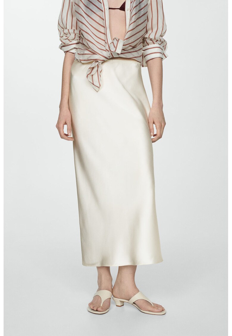 Rochie midi din satin Mia