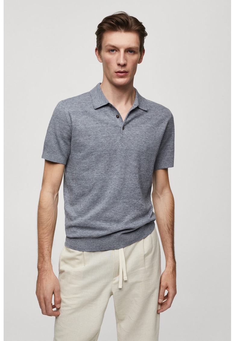 Tricou polo din tricot Andrew