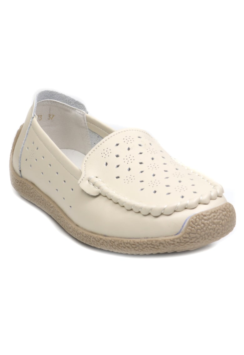 Pantofi dama 60273 crem