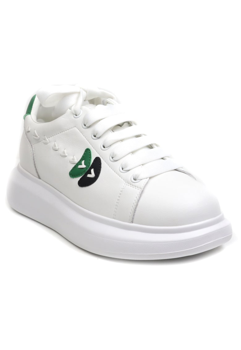 Sneakers dama 2A515 WHITE/GREEN