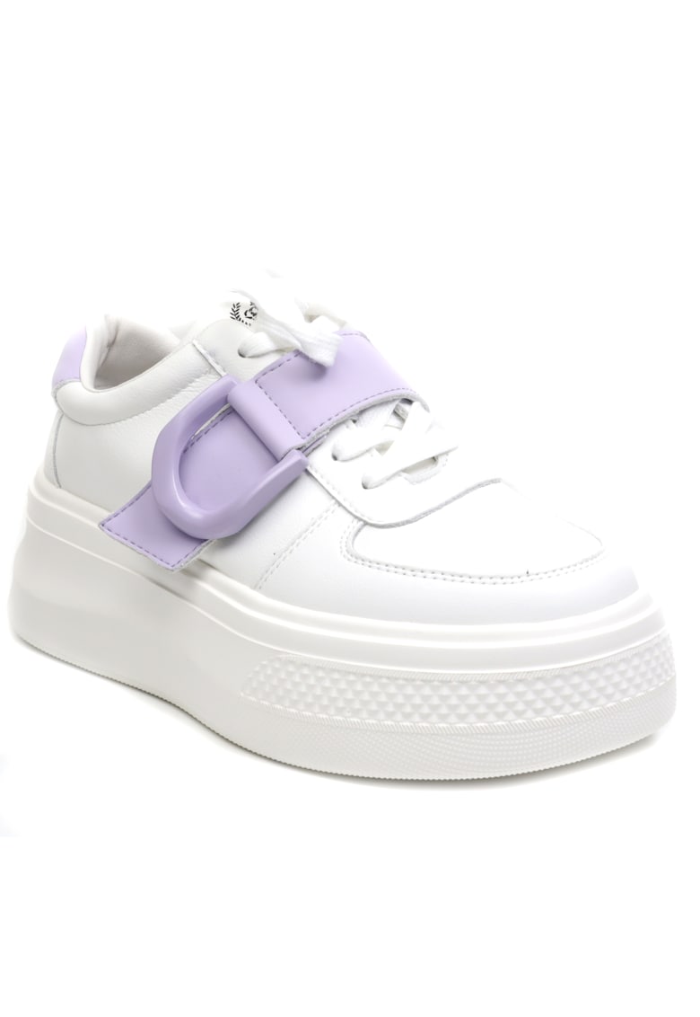 Sneakers dama E23070 WHITE/LAVAND