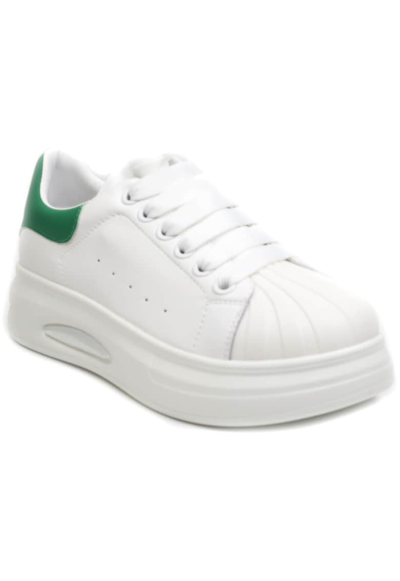 Sneakers dama T2653 WHITE/GREEN