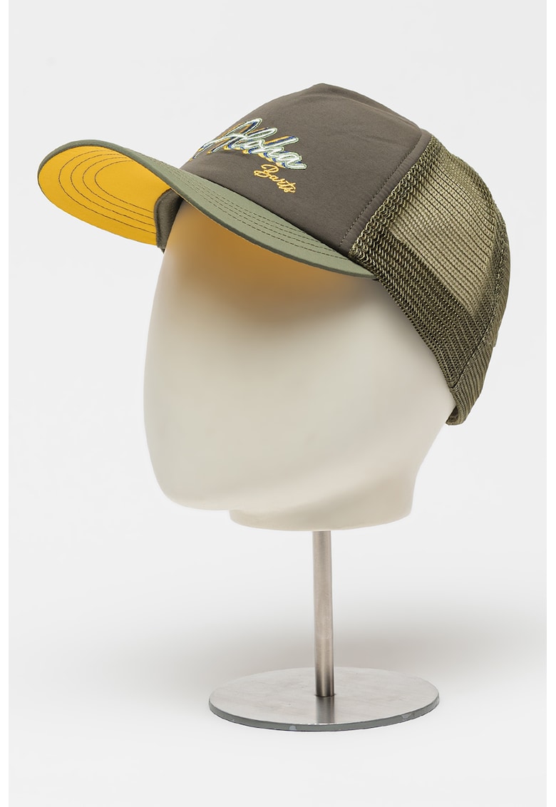 Sapca trucker cu imprimeu text Uturoa