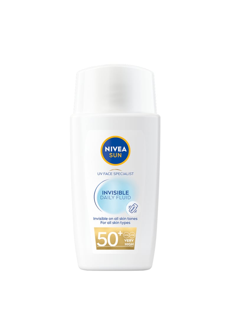 Fluid pentru ten sun invisible daily fluid cu antioxidanti si FPS50+ - 40 ml