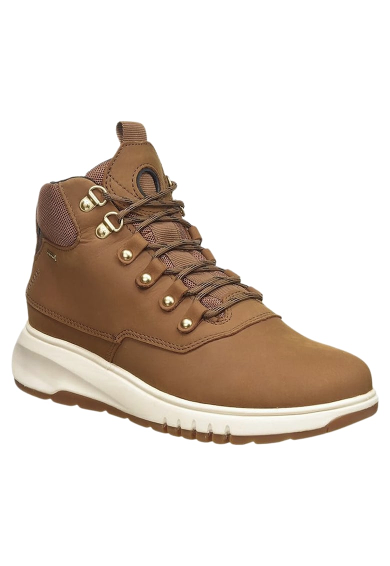 Ghete dama Aerantis - piele nubuk - maro -