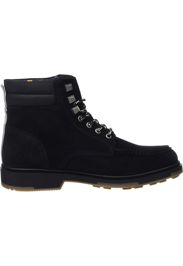 Ghete barbati - Lifestyle - Piele naturala - negru -